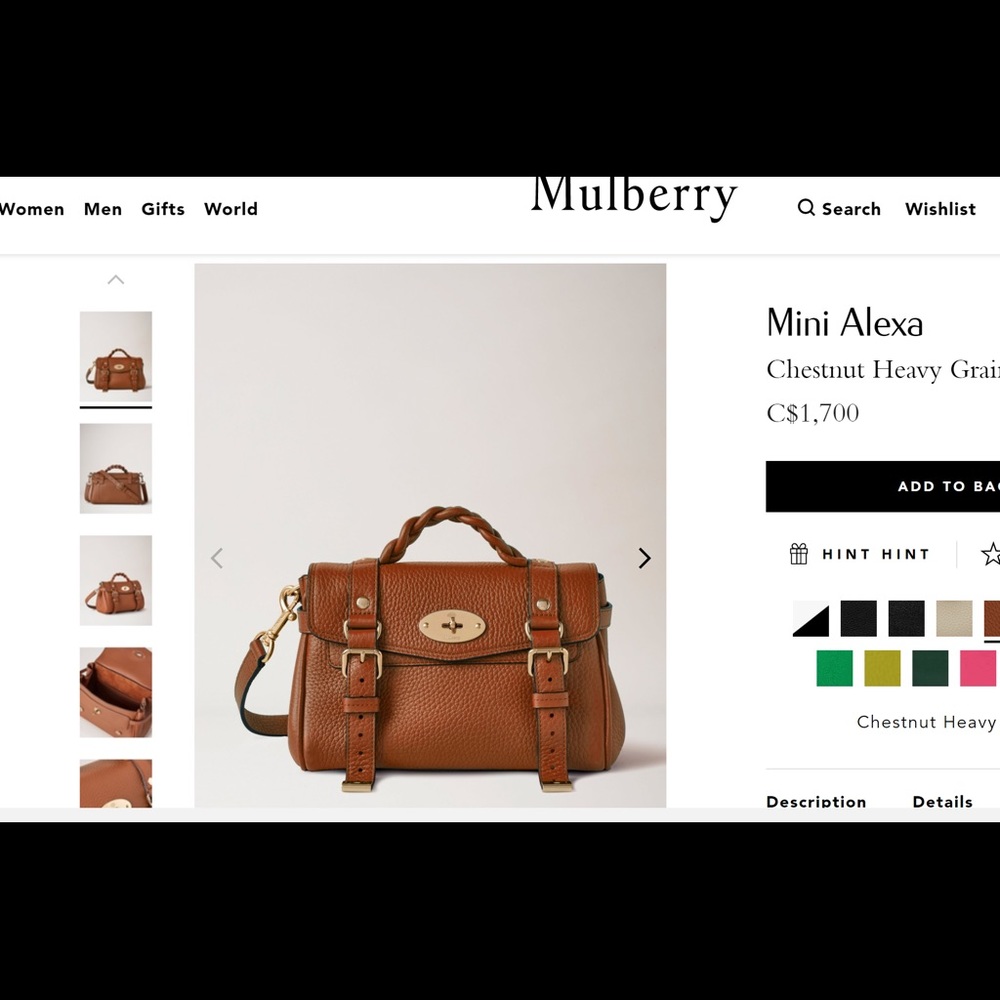 Mulberry Mini Alexa - Picture 7 of 7